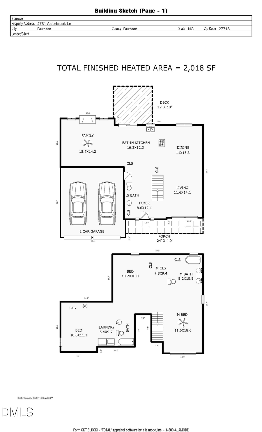 4731 Alderbrook Lane, Durham, NC 27713 - #2