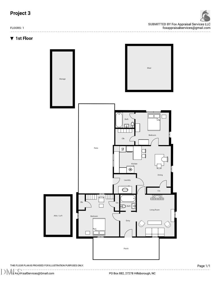 314 W Queen Street, Hillsborough, NC 27278 - #2