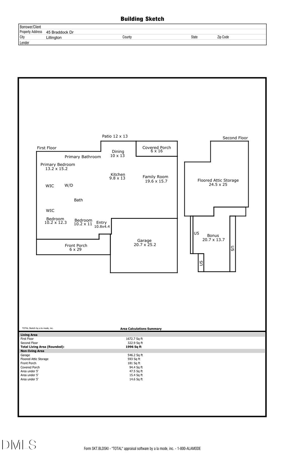 45 Braddock Drive, Lillington, NC 27546 - #2