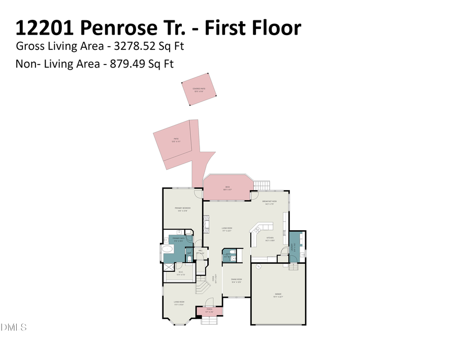 12201 Penrose Trail, Raleigh, NC 27614 - #2