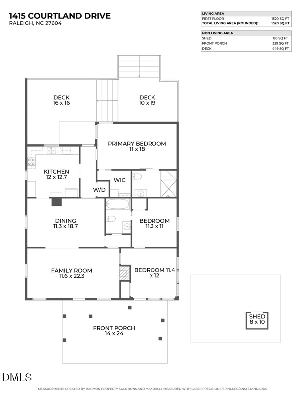 1415 Courtland Drive, Raleigh, NC 27604 - #2