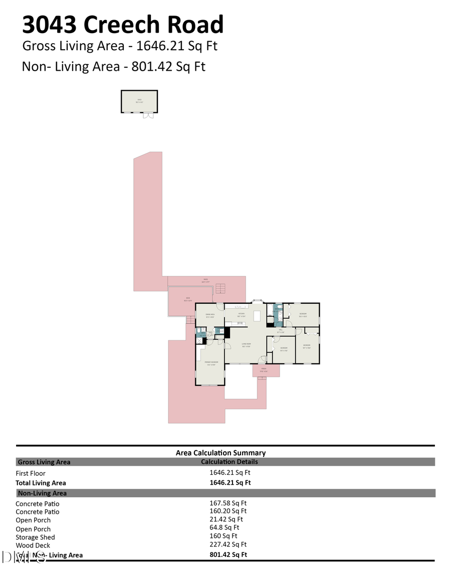 3043 Creech Road, Raleigh, NC 27610 - #2