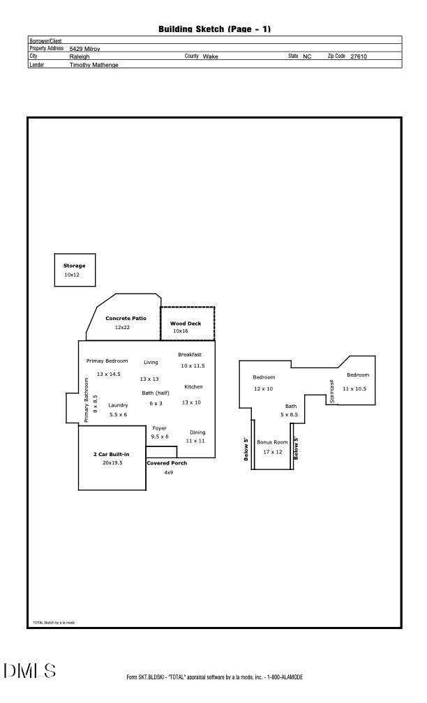 5429 Milroy Lane, Raleigh, NC 27610 - #2