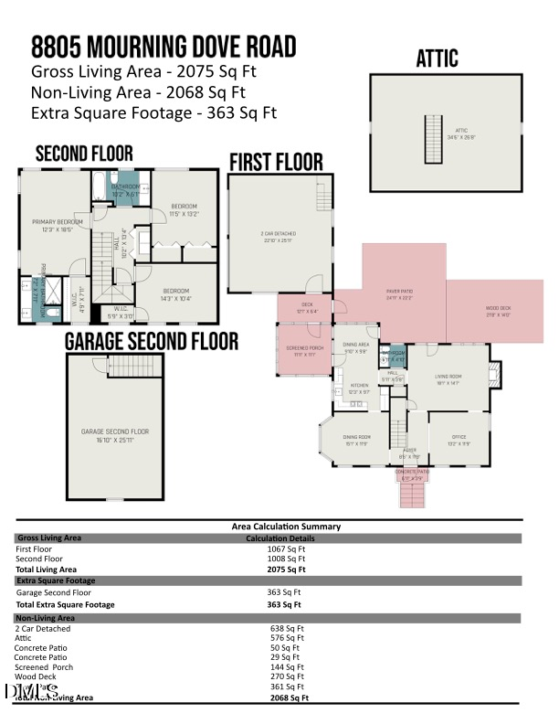 8805 Mourning Dove Road, Raleigh, NC 27615 - #2