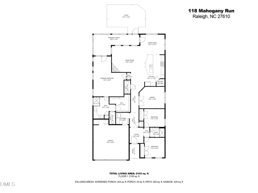 118 Mahogany, Raleigh, NC 27610 - #2
