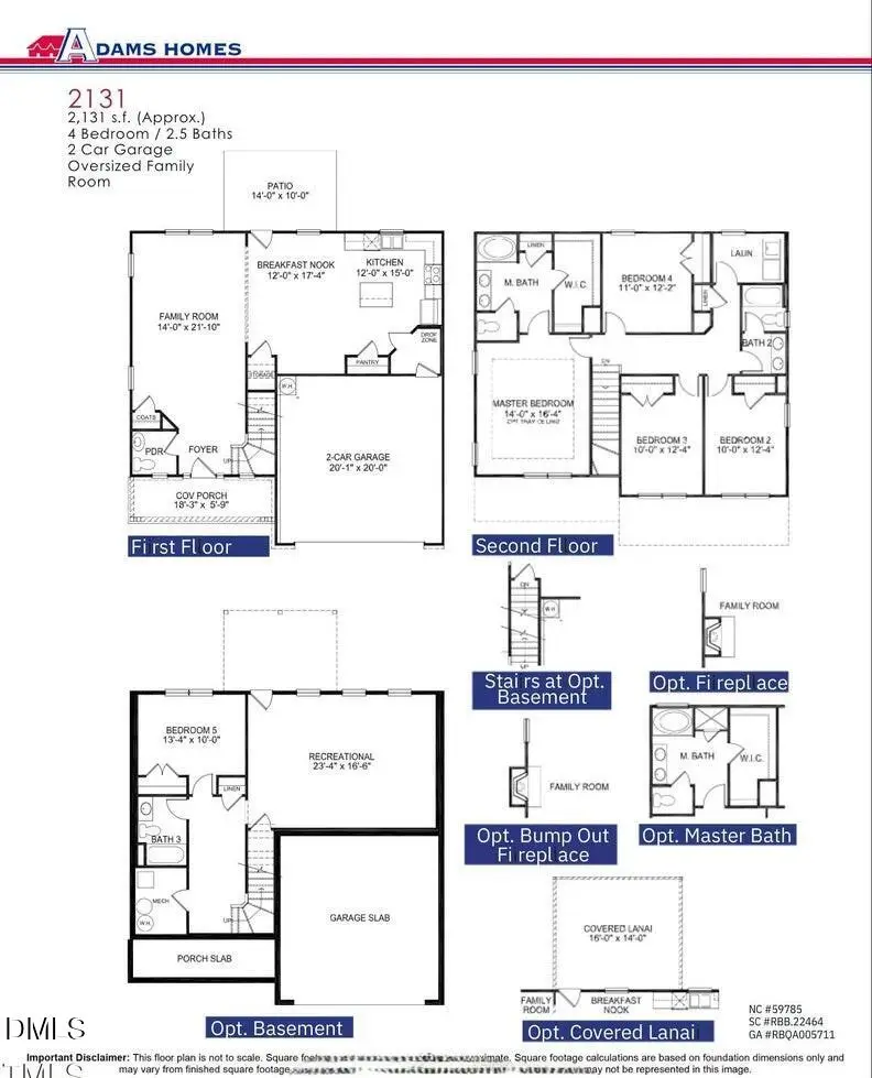 203 Lake Edge Drive, Lillington, NC 27546 - #2