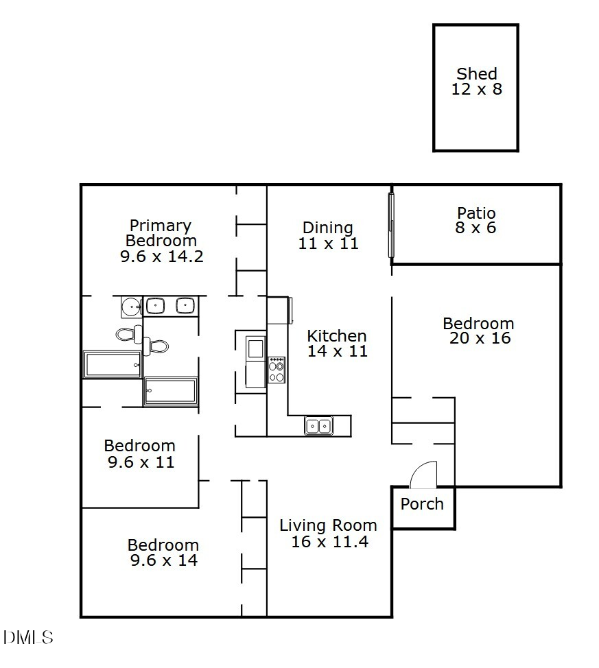 2932 Cedarwood Drive, Durham, NC 27707 - #2