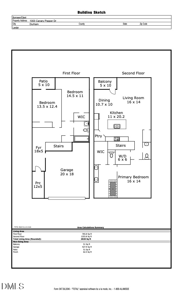 1003 Canary Pepper Drive, Durham, NC 27713 - #2