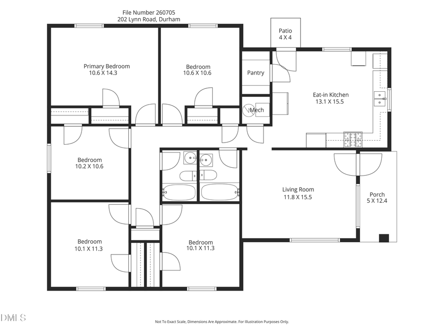 202 Lynn Road, Durham, NC 27703 - #2