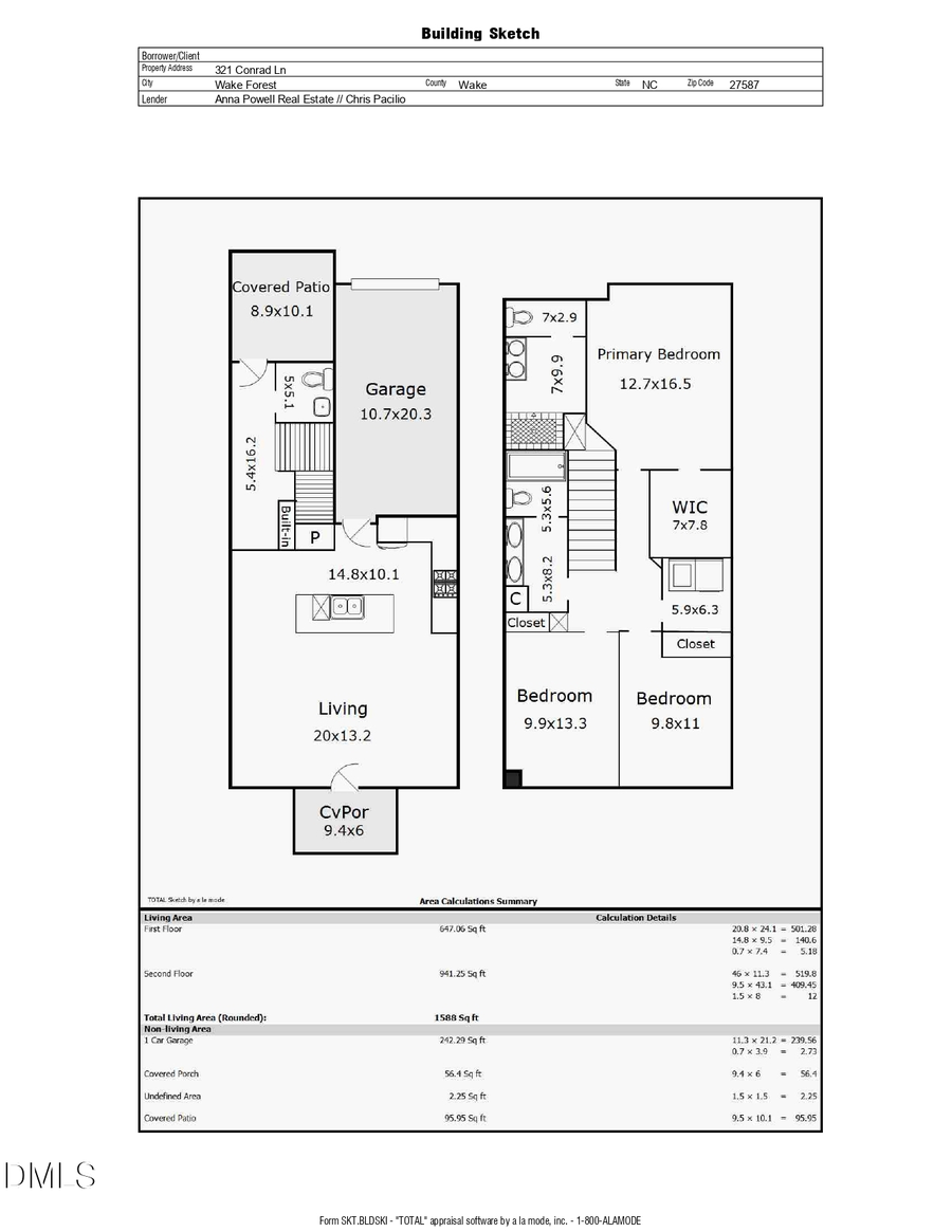 321 Conrad Lane, Wake Forest, NC 27587 - #2