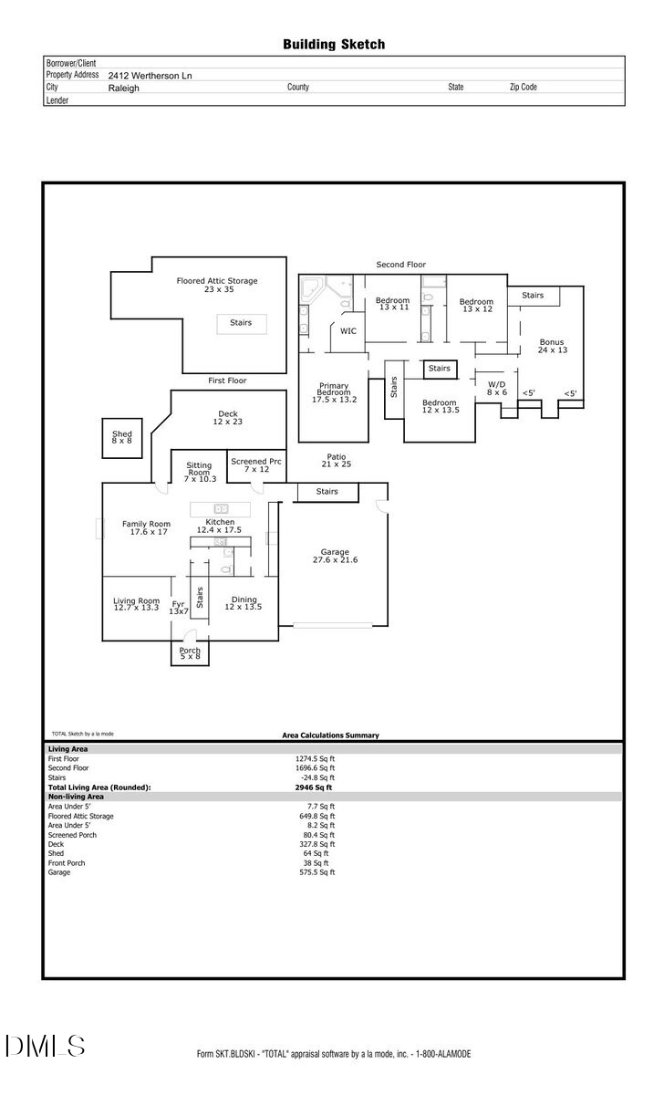 2412 Wertherson Lane, Raleigh, NC 27613 - #2