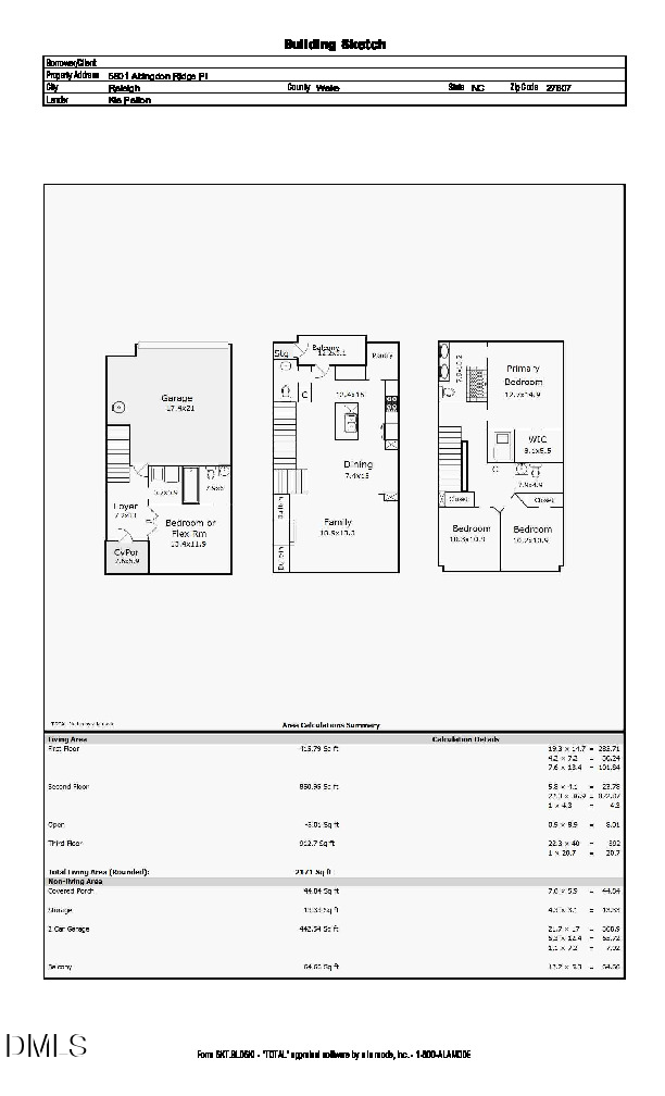 5801 Abingdon Ridge Place, Raleigh, NC 27607 - #2