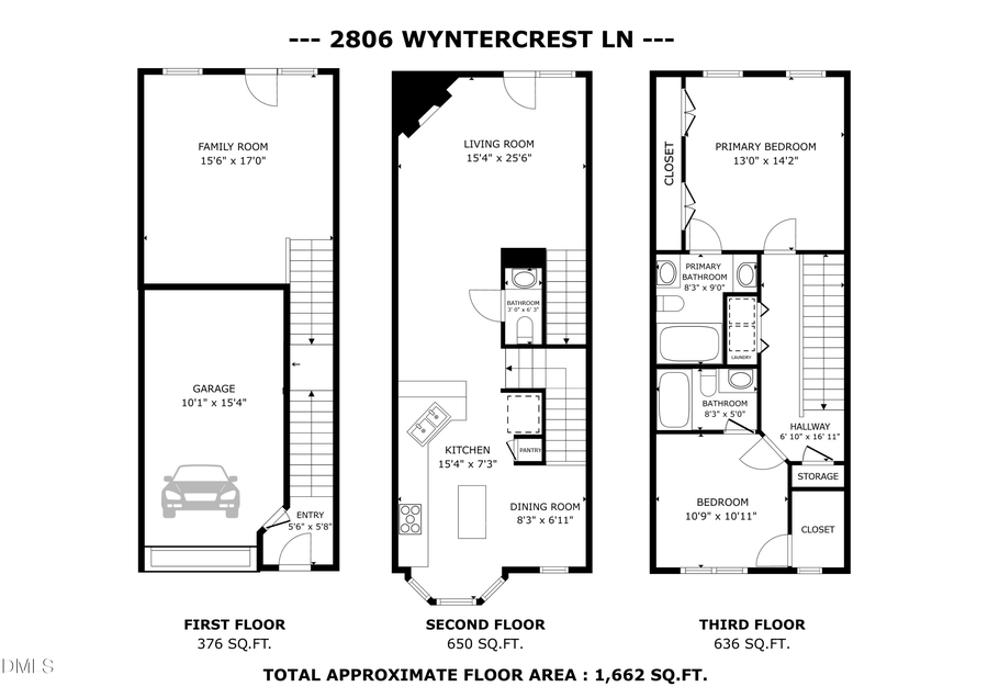 2806 Wyntercrest Lane, Durham, NC 27713 - #2