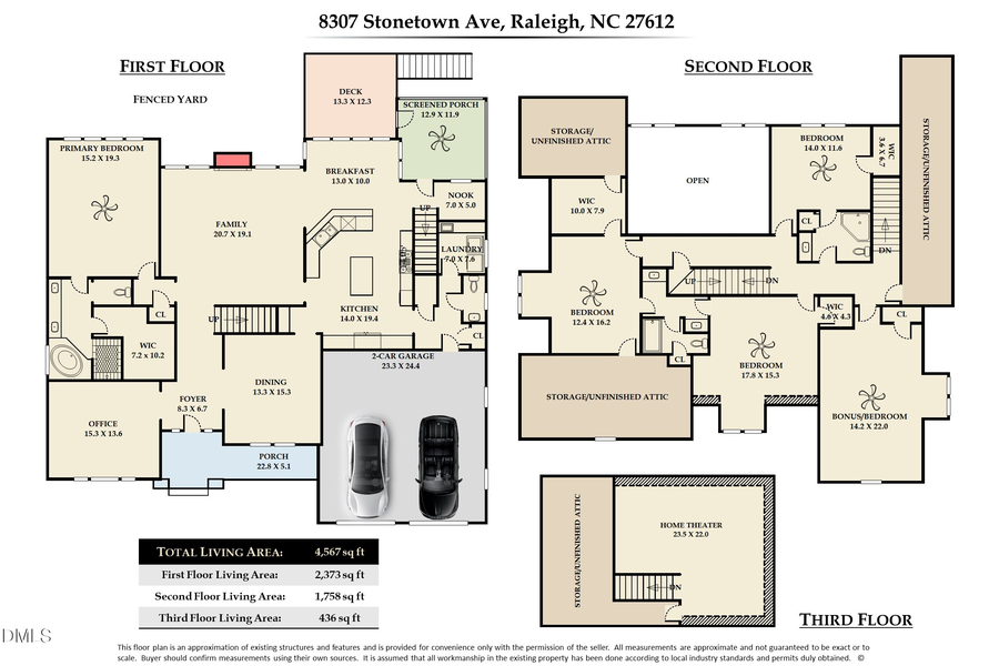 8307 Stonetown Avenue, Raleigh, NC 27612 - #2