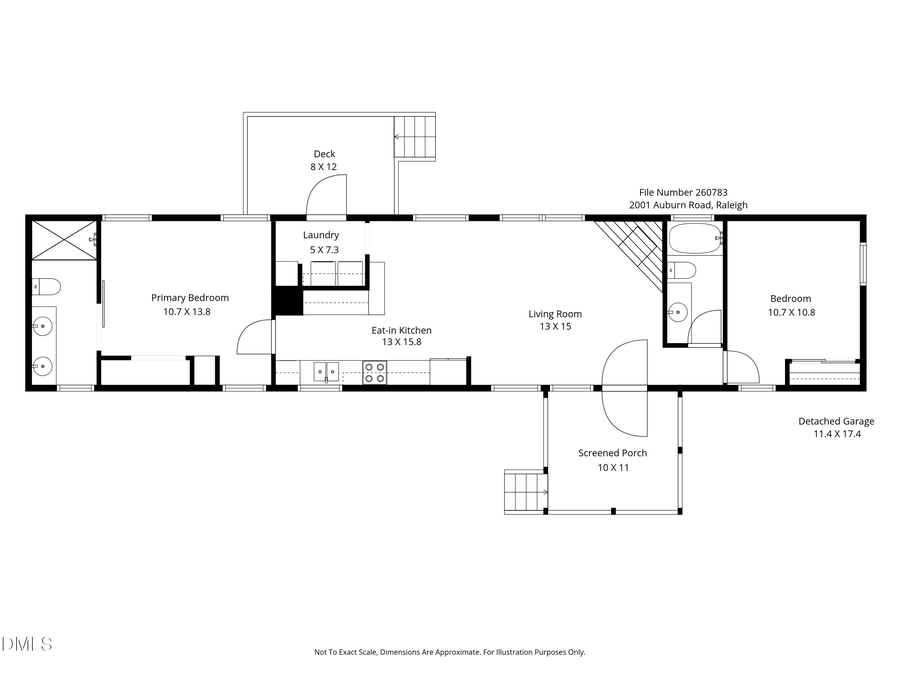 2001 Auburn Road, Raleigh, NC 27610 - #2