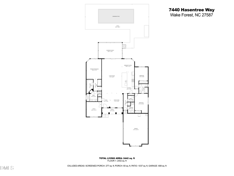 7440 Hasentree Way, Wake Forest, NC 27587 - #2