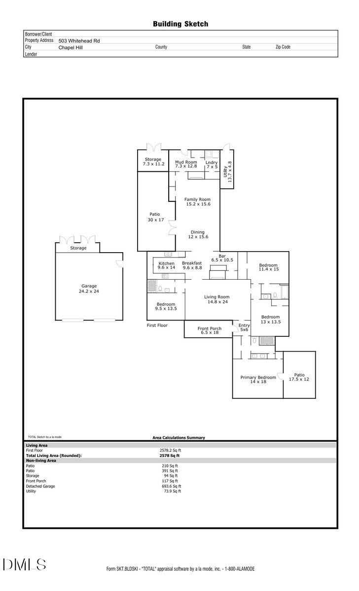 503 Whitehead Road, Chapel Hill, NC 27514 - #2