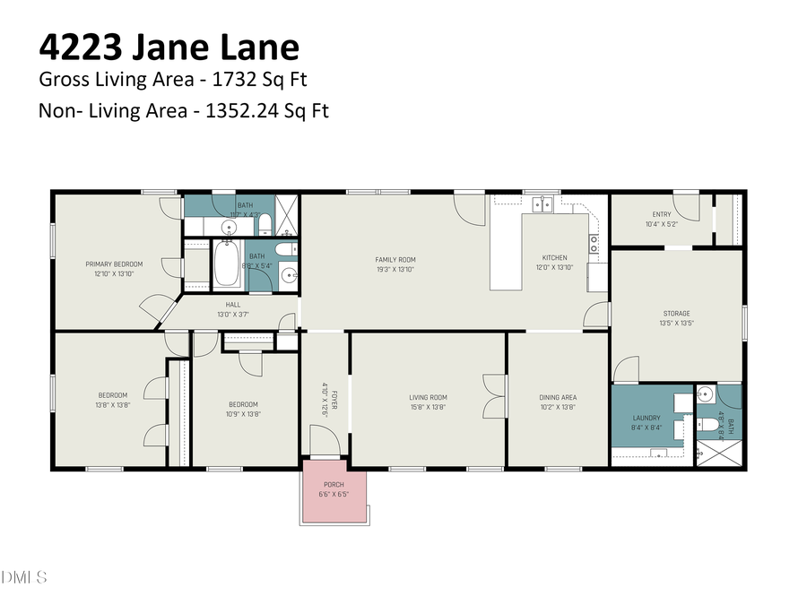 4223 Jane Lane, Raleigh, NC 27604 - #2