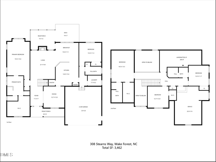 308 Stearns Way, Wake Forest, NC 27587 - #2