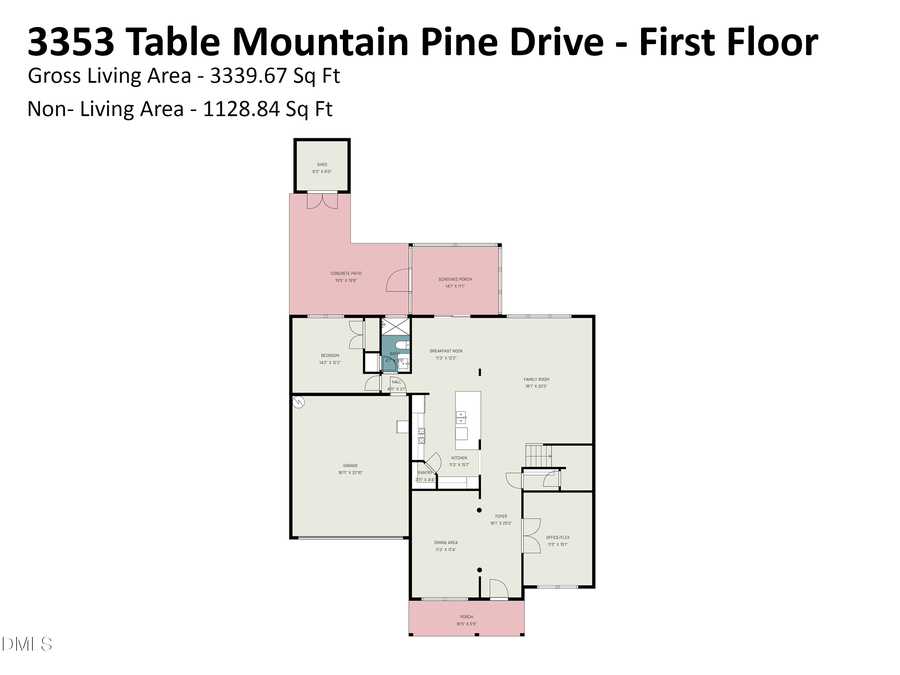 3353 Table Mountain Pine Drive, Raleigh, NC 27616 - #2