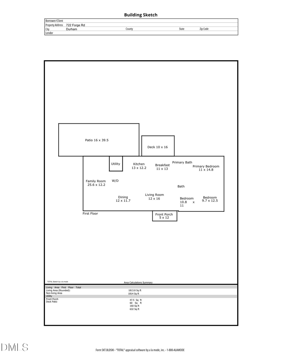 722 Forge Road, Durham, NC 27713 - #2
