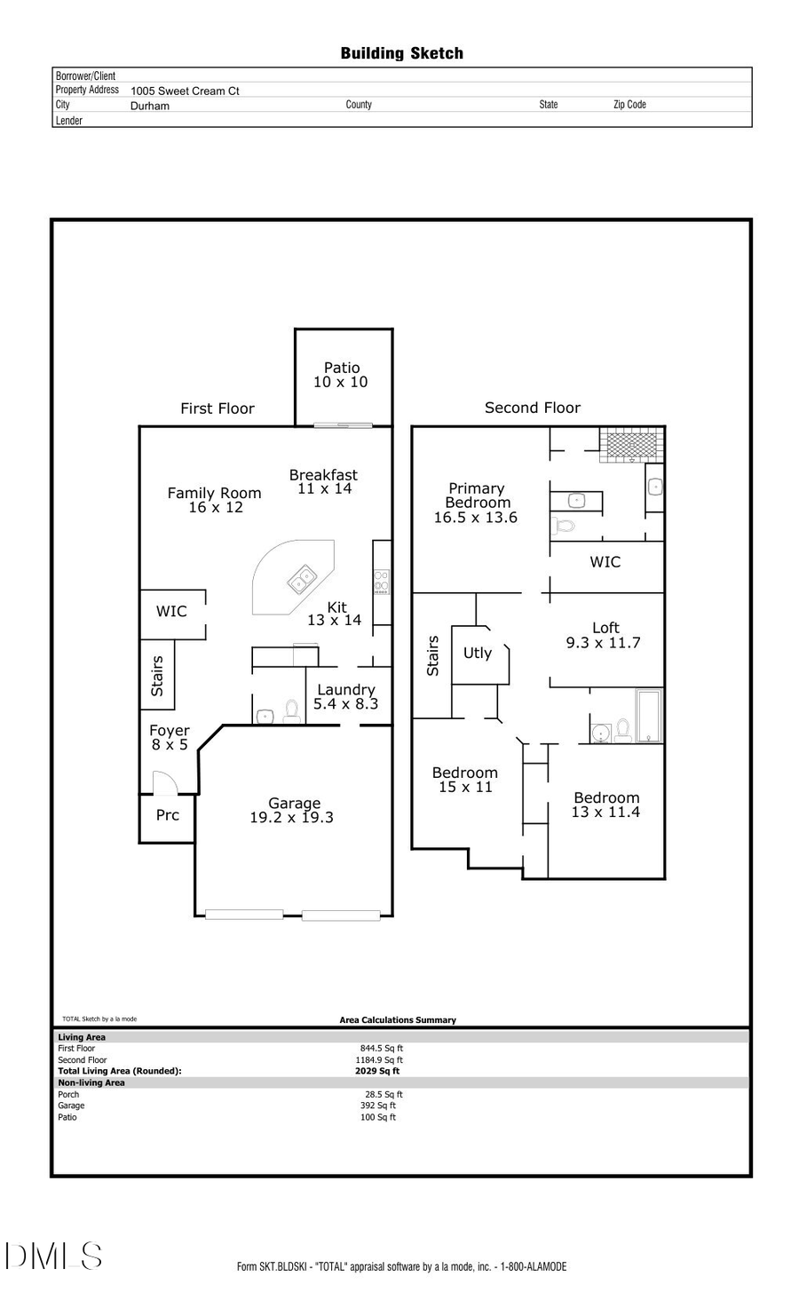 1005 Sweet Cream Court, Durham, NC 27703 - #2