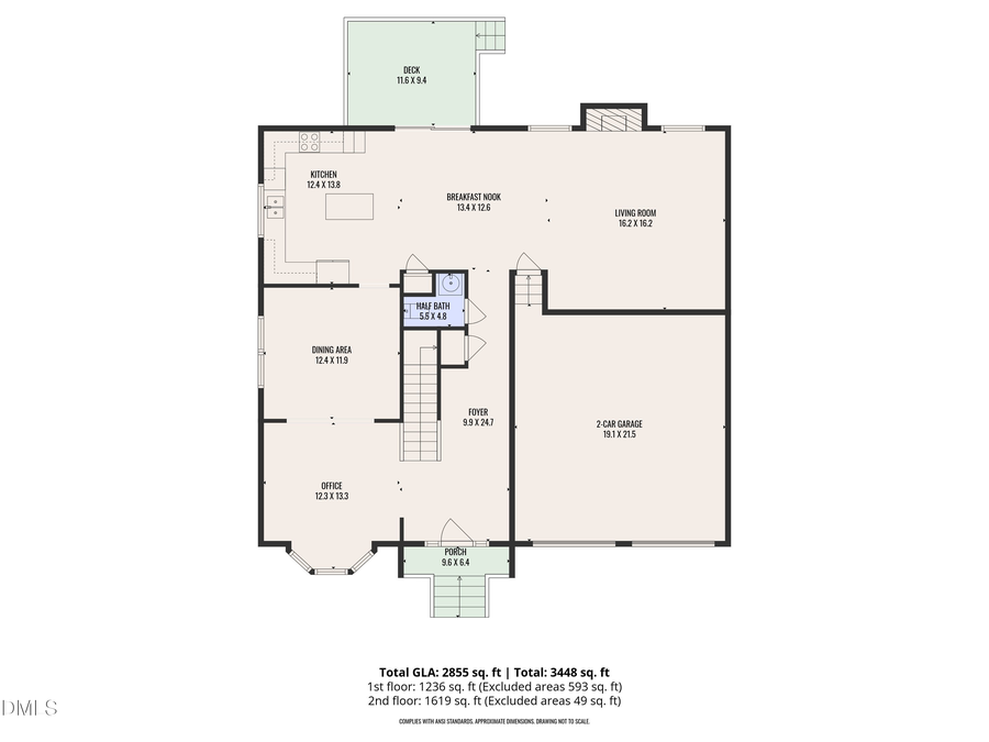 917 Bentbury Way, Cary, NC 27518 - #2