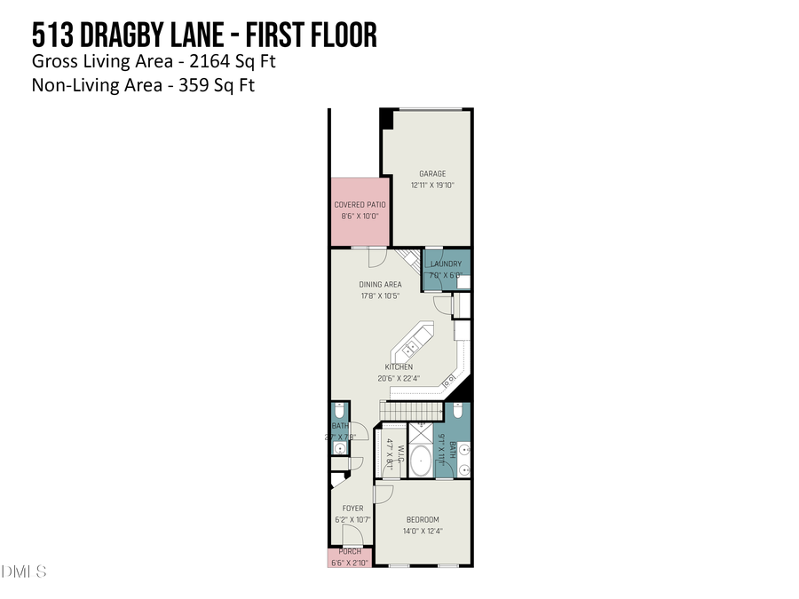 513 Dragby Lane, Raleigh, NC 27603 - #2