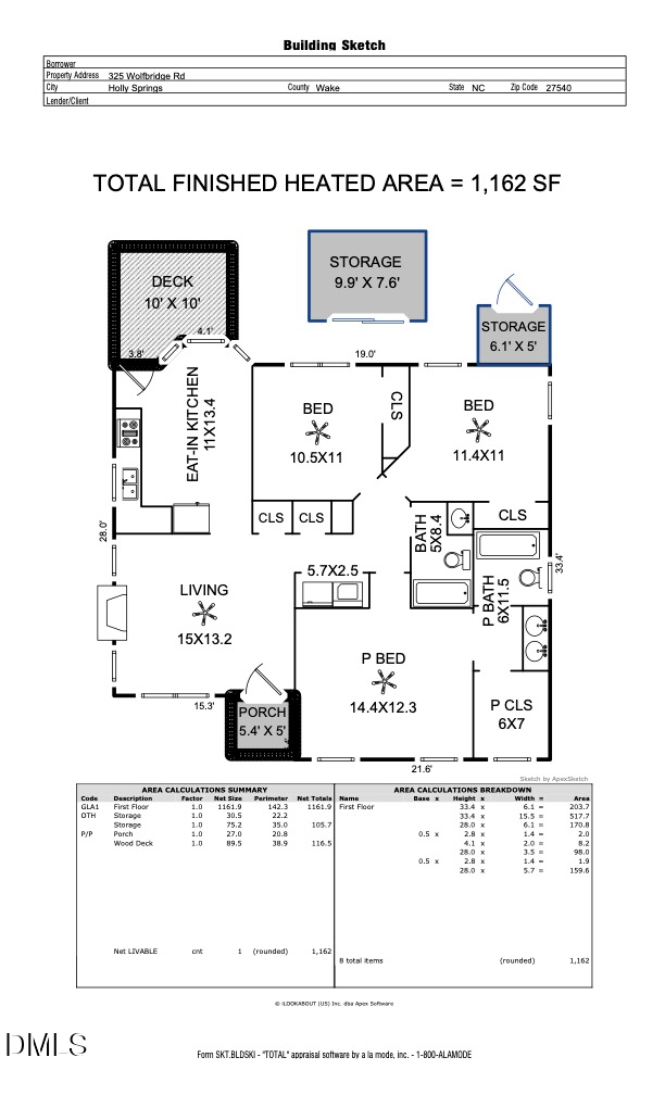 325 Wolfbridge Road, Holly Springs, NC 27540 - #2
