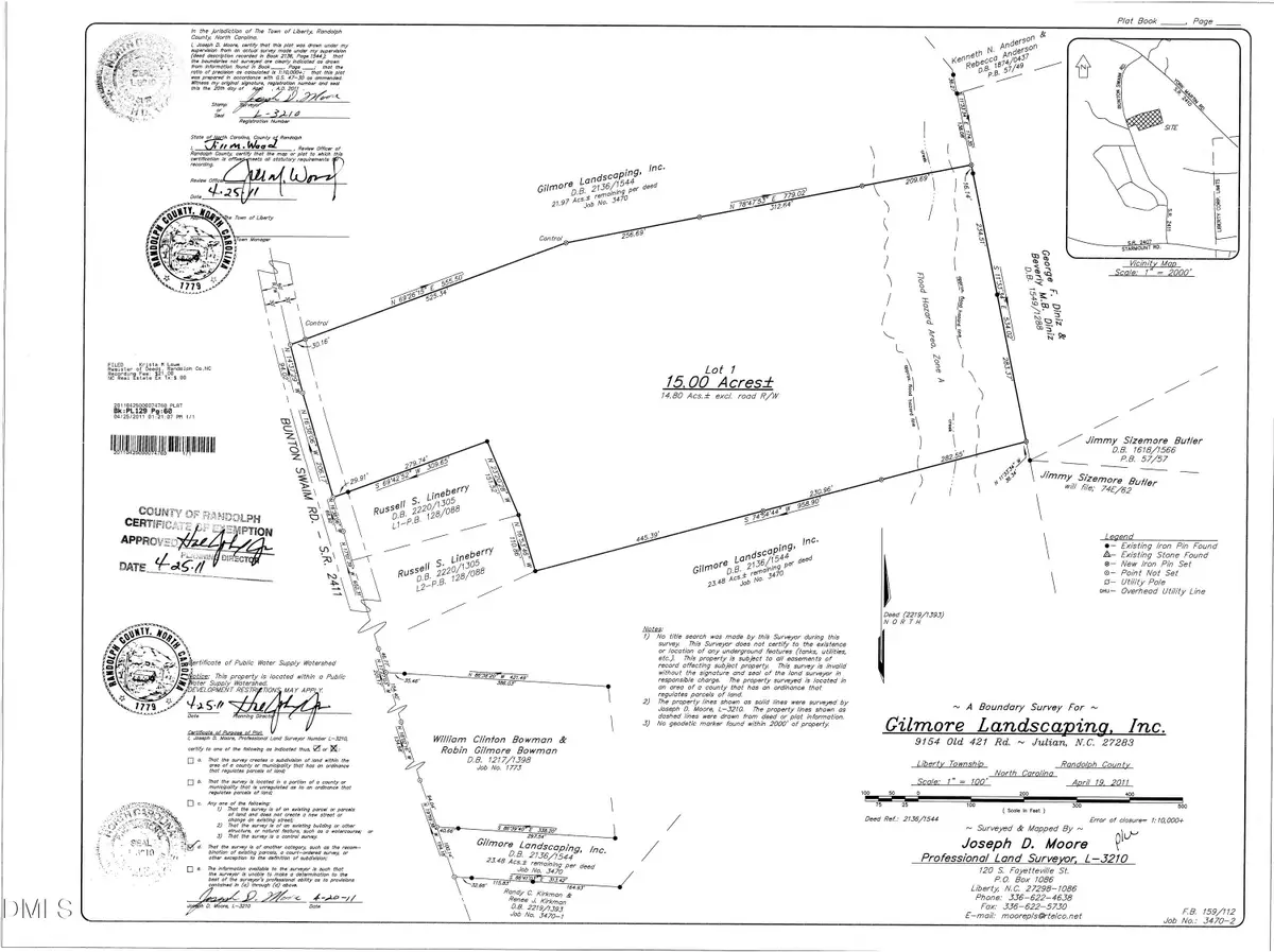 0 Bunton Swaim Road, Liberty, NC 27298 - #1
