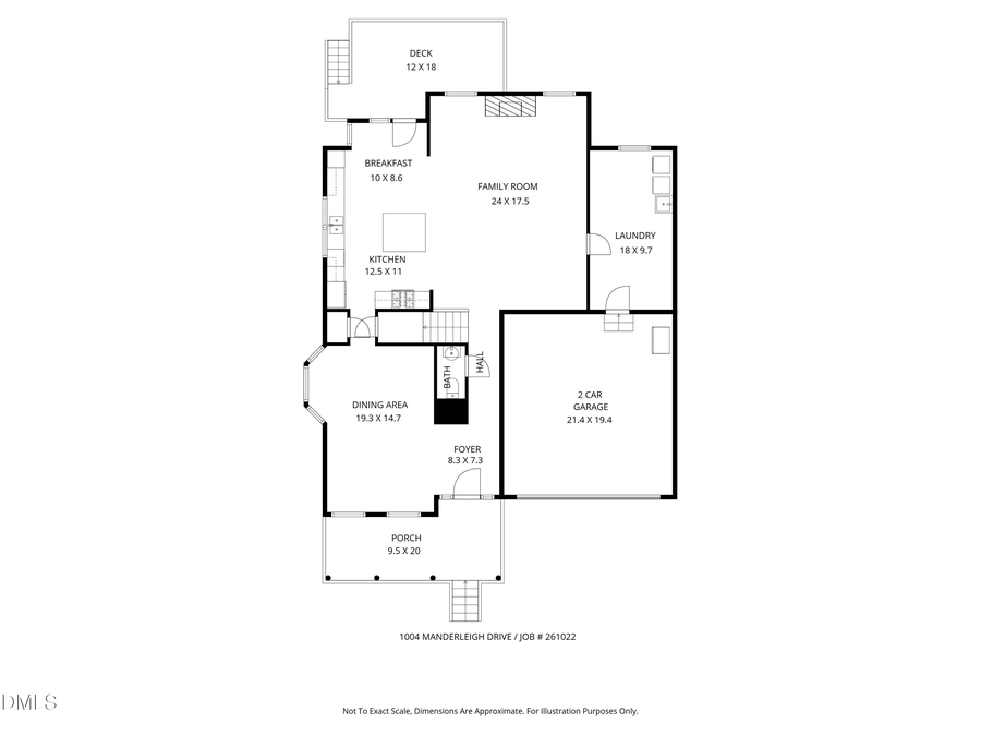 1004 Manderleigh Drive, Knightdale, NC 27545 - #2