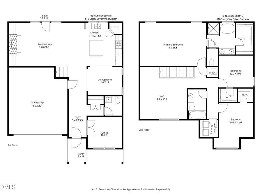 618 Starry Sky Drive, Durham, NC 27703 - #2