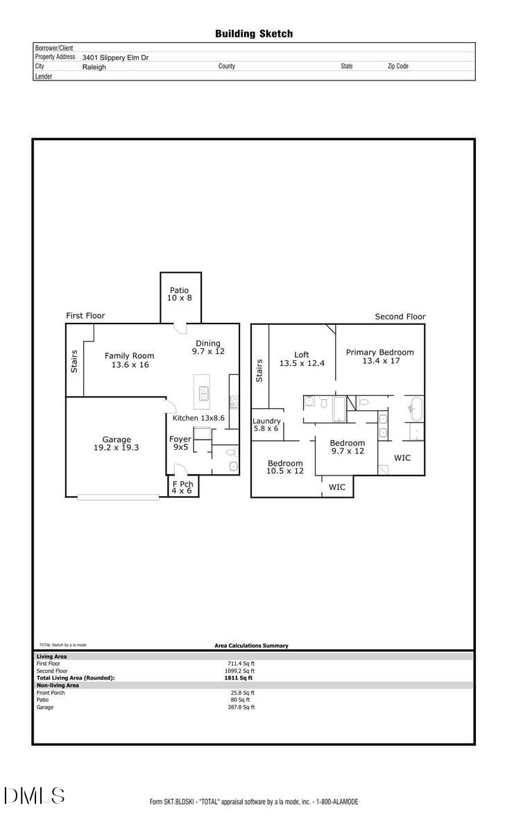 3401 Slippery Elm Drive, Raleigh, NC 27610 - #2