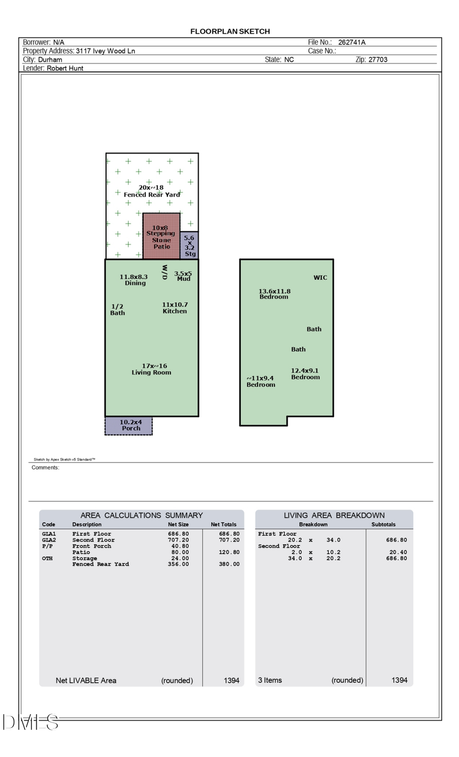 3117 Ivey Wood Lane, Durham, NC 27703 - #2