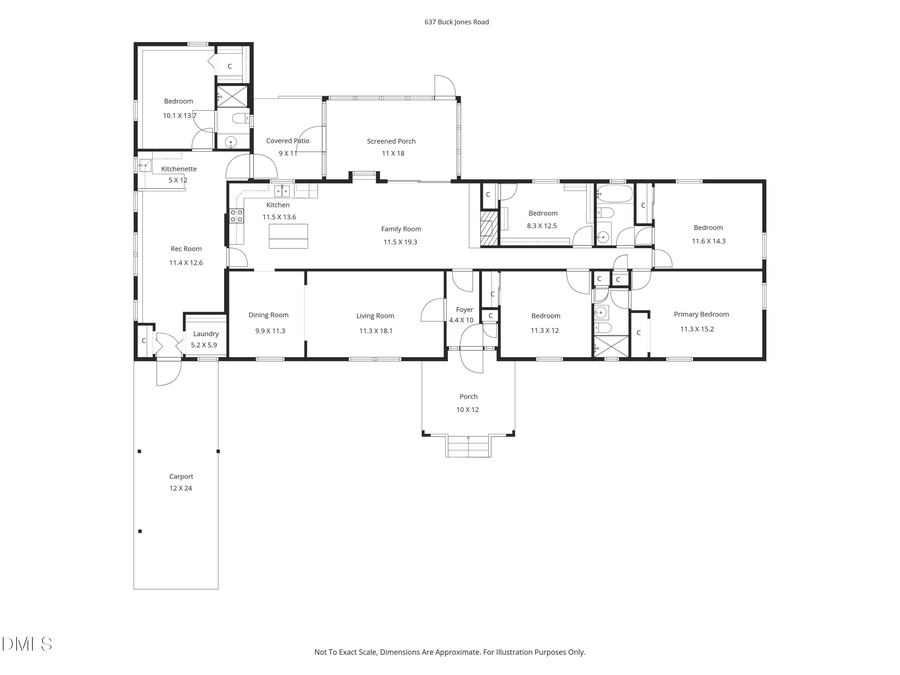 637 Buck Jones Road, Raleigh, NC 27606 - #2