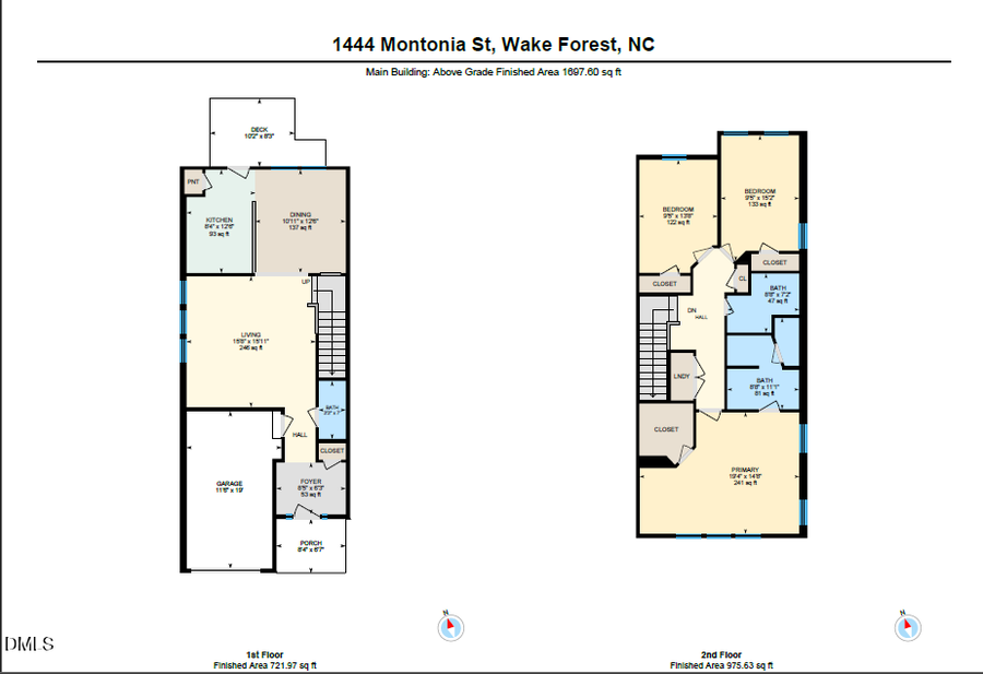 1444 Montonia Street, Wake Forest, NC 27587 - #2
