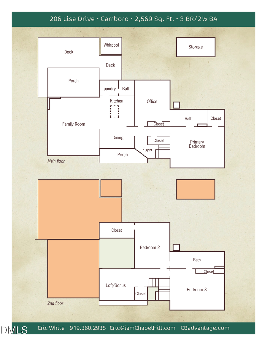 206 Lisa Drive, Carrboro, NC 27510 - #2