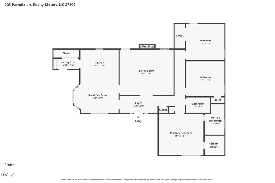 925 Pamela Lane, Rocky Mount, NC 27803 - #2