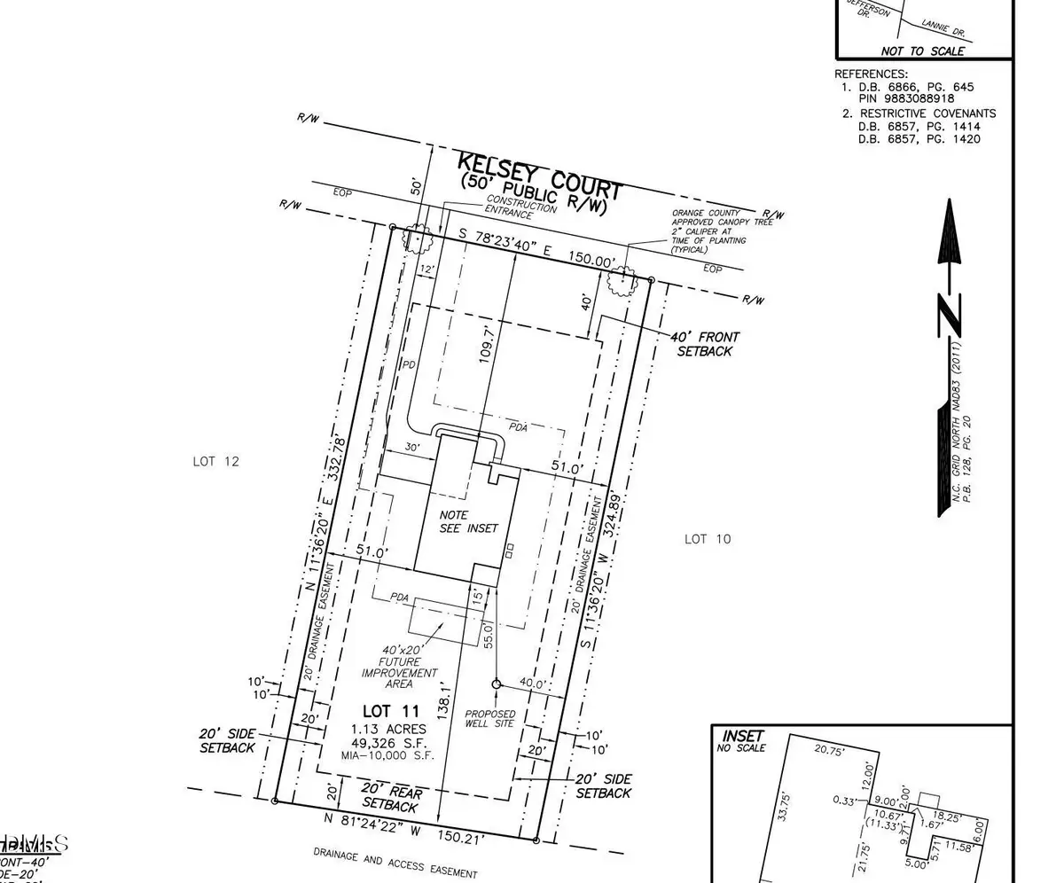 2072 Kelsey Court, Hillsborough, NC 27278 - #1