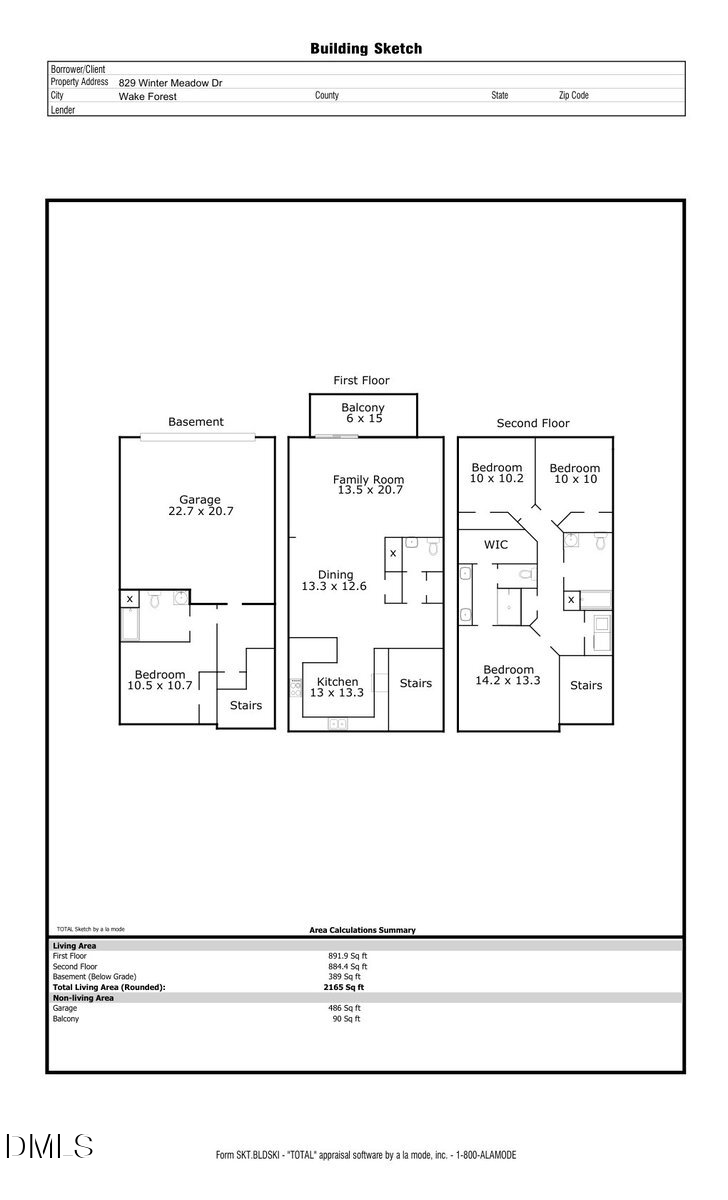 829 Winter Meadow Drive, Wake Forest, NC 27587 - #2