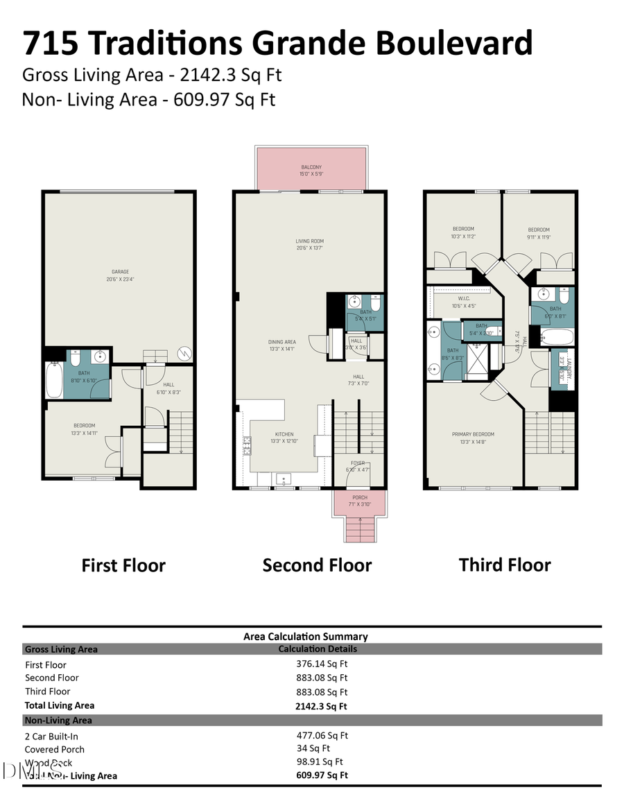 715 Traditions Grande Boulevard, Wake Forest, NC 27587 - #2