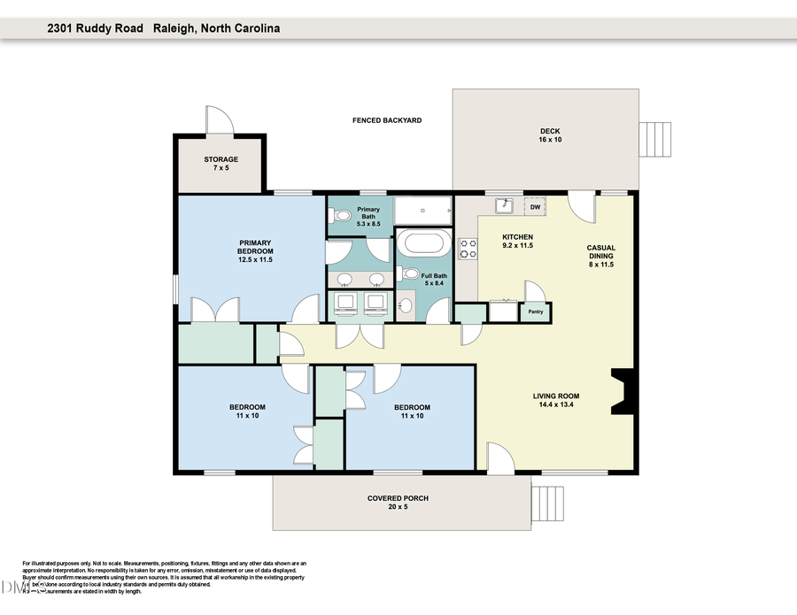 2301 Ruddy Road, Raleigh, NC 27616 - #2