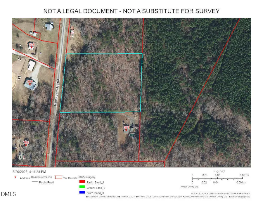 4.5 Acres Medford Oakley Road, Rougemont, NC 27572 - #2