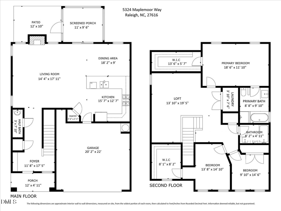 5324 Maplemoor Way, Raleigh, NC 27616 - #2