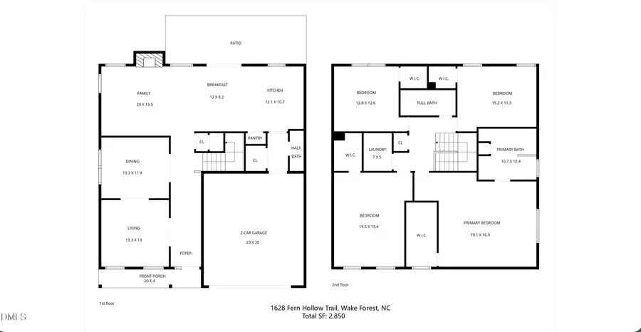 1628 Fern Hollow Trail, Wake Forest, NC 27587 - #2