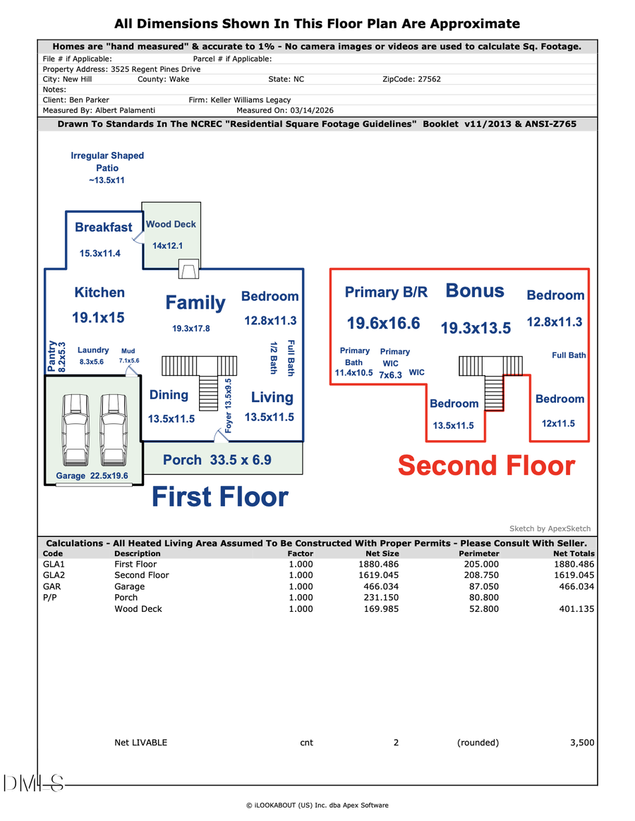 3525 Regent Pines Drive, New Hill, NC 27562 - #2