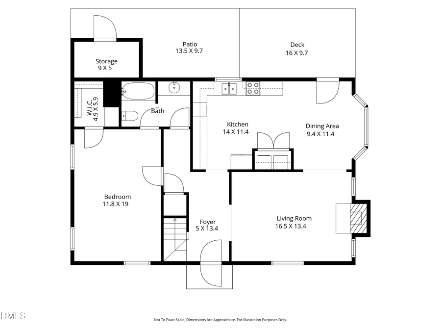 5928 Swales Way, Raleigh, NC 27603 - #2