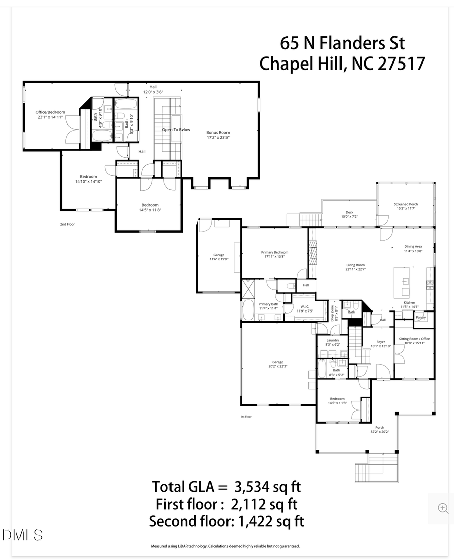 65 N Flanders Street, Chapel Hill, NC 27517 - #2