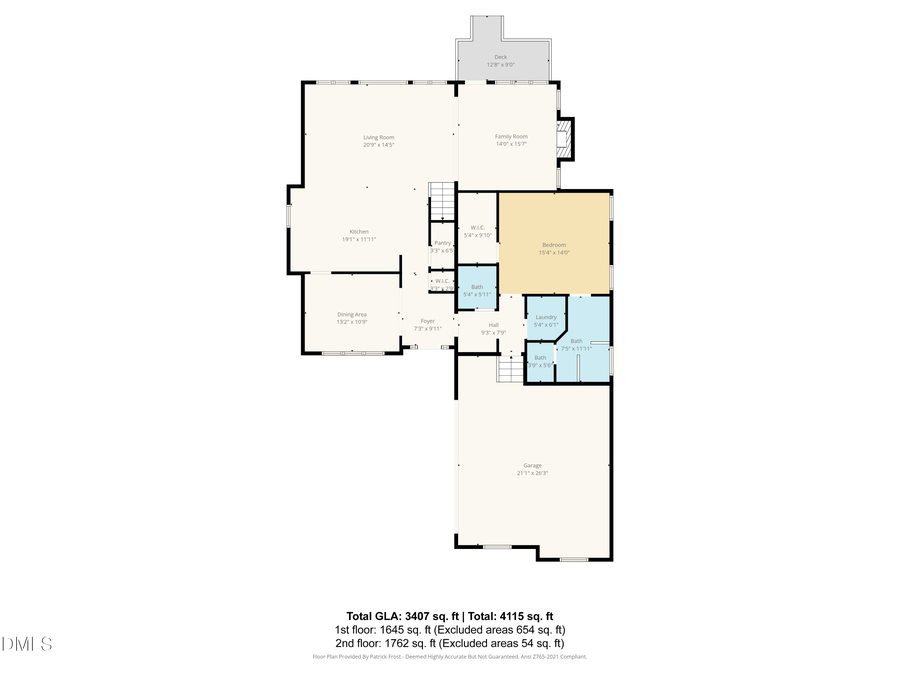7313 Ledford Grove Lane, Wake Forest, NC 27587 - #2