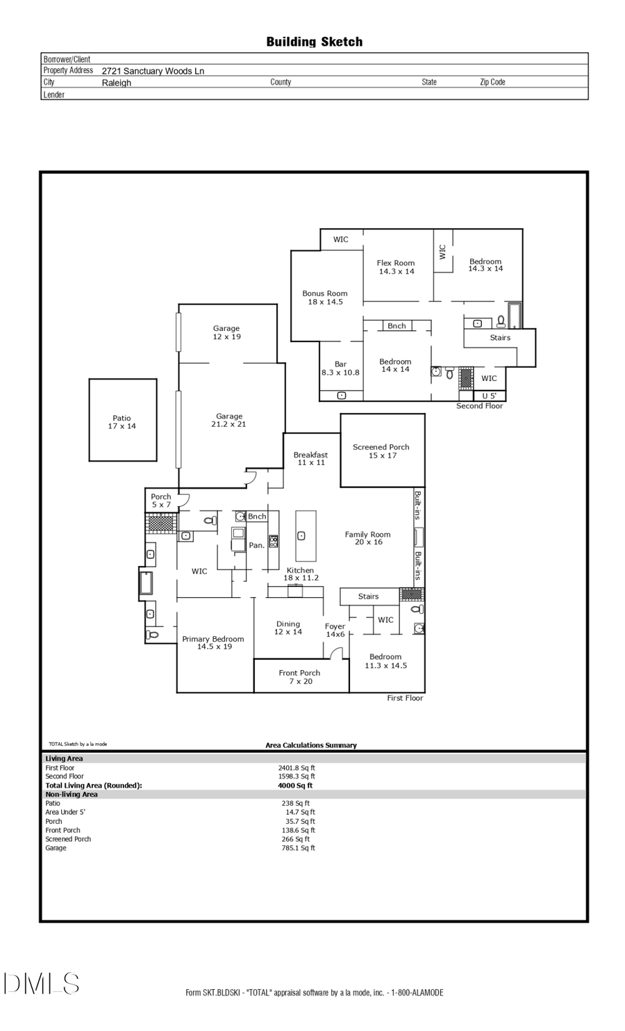 2721 Sanctuary Woods Lane, Raleigh, NC 27606 - #2
